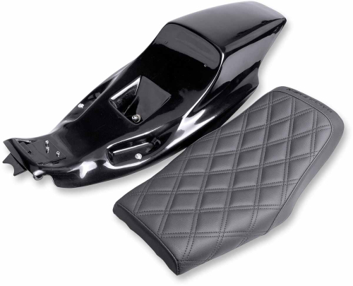 Saddlemen - Saddlemen Eliminator Tail Section/Seat Kit - Lattice Stitch - Z4281