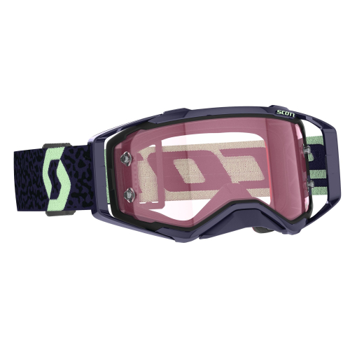 Scott USA - Scott USA Prospect Amplifier Goggles - 285536-7696352 - Dark Purple/Mint Green/Amplifier Rose Works - OSFM