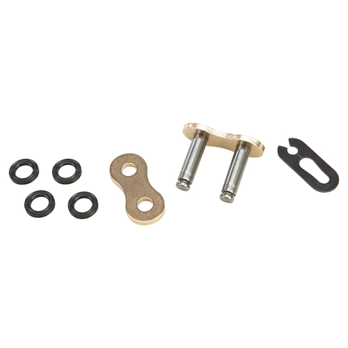 Fire Power - Fire Power Clip Master Link for 525 X-Ring Heavy Duty Chain - Gold - 525FPX-SKJ/G