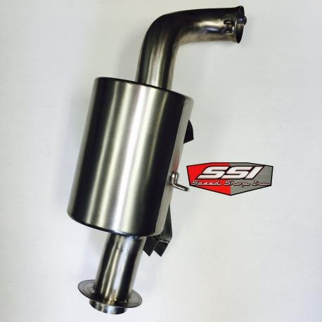 Speed Shop Inc - Speed Shop Inc Performance Titanium Muffler - 12-201T