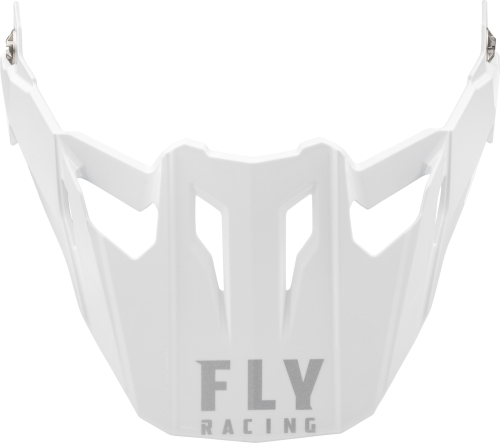 Fly Racing - Fly Racing Visor for Trekker Solid Helmet - White - F73-7040