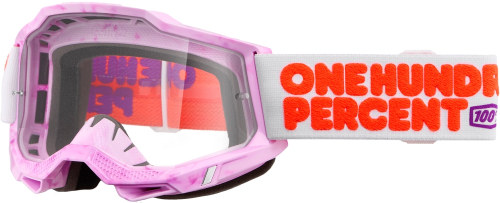 100% - 100% Accuri 2 Hundreds Goggles - 50013-00049 - Hundreds/Clear Lens - OSFM