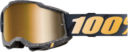 100% - 100% Accuri 2 Risland Goggles - 50014-00052 - Risland/True Gold Mirror Lens - OSFM