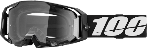 100% - 100% Armatic Goggles - 50059-00001 - Black/Clear Lens - OSFM