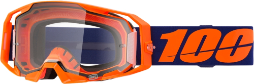 100% - 100% Armatic Goggles - 50059-00003 - Neon Orange/Clear Lens - OSFM