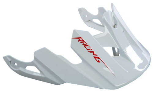 Fly Racing - Fly Racing Visor for Freestone Helmets - Gloss White - 73-81902