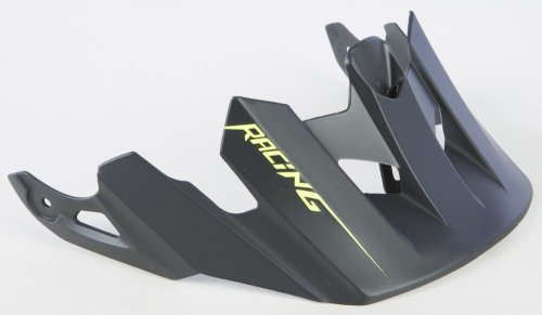 Fly Racing - Fly Racing Visor for Freestone Helmets - Gloss Matte Black - 73-81904