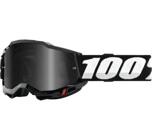 100% - 100% Accuri 2 Sand Goggles - 50020-00001 - Black / Smoke Lens - OSFM