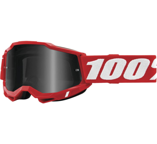 100% - 100% Accuri 2 Sand Goggles - 50020-00005 - Red / Smoke Lens - OSFM