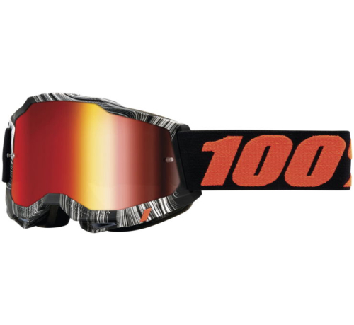 100% - 100% Accuri 2 Geospace Goggles - 50014-00008 - Geospace / Red Mirror Lens - OSFM