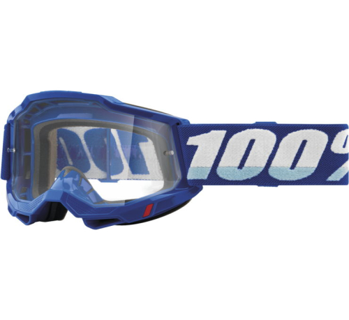 100% - 100% Accuri 2 Goggles - 50013-00002 - Blue / Clear Lens - OSFM
