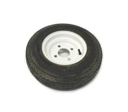 Load Star - Load Star Tire and Wheel Assembly - 480x8 - 4 Hole - White Rim - 30000