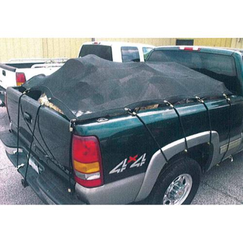 Erickson - Erickson Heavy Duty Black Mesh Tarp - Cut Size: 6x8ft. - 57056
