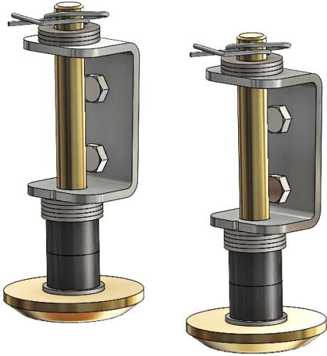 KFI Products - KFI Products Plow Skid Kit - Pair - 105485