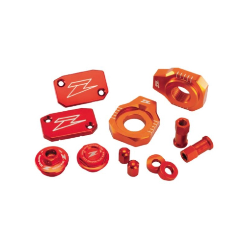 ZETA - ZETA Billet Kit - Orange - ZE51-3403
