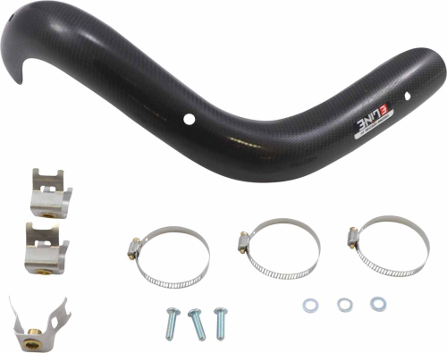 Moose Racing - Moose Racing Pipe Guard by E Line for 4-Stroke Exhaust - Stock - 1861-1583