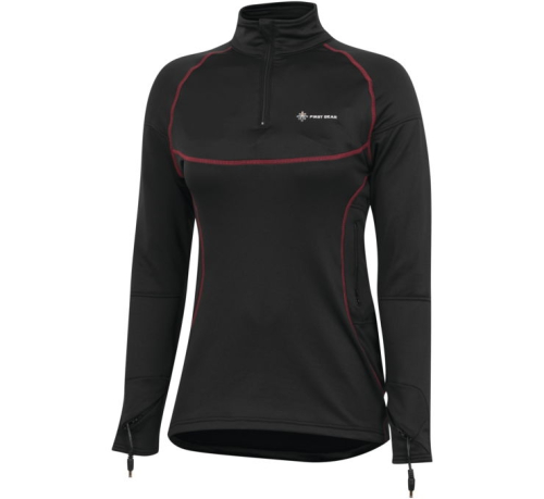Firstgear - Firstgear 12V Heated Battery Pack Layer Womens Shirt - 527457 - Black - 2XL