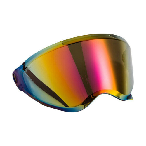 Fly Racing - Fly Racing Face Shield for Trekker Helmets - Red Iridium - F73-88552