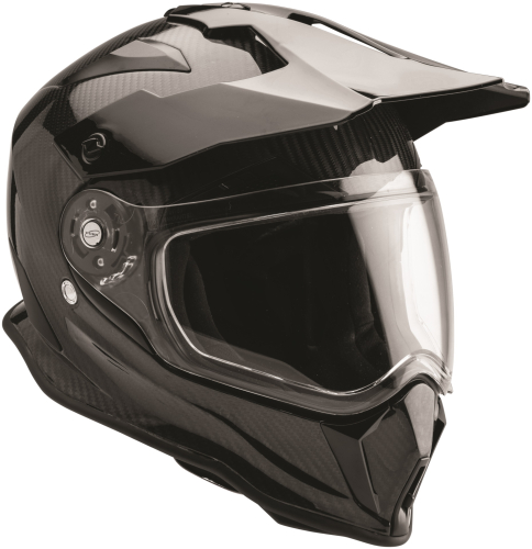 Firstgear - Firstgear Hyperion Carbon Helmet - 446682 - Black - X-Large