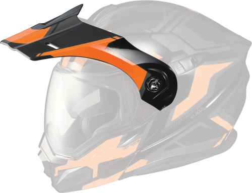 Scorpion - Scorpion Peak Visor for EXO-AT950 Helmets - Ellwood Orange - 52-533-95