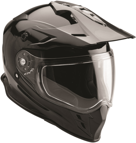 Firstgear - Firstgear Ajax Helmet - 446686 - Black - Medium