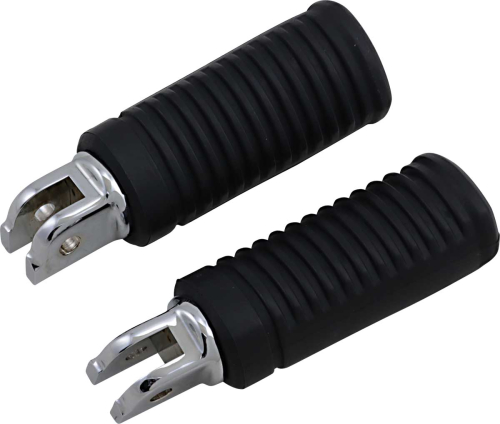 Drag Specialties - Drag Specialties Rubber Driver Footpegs - 1620-1890
