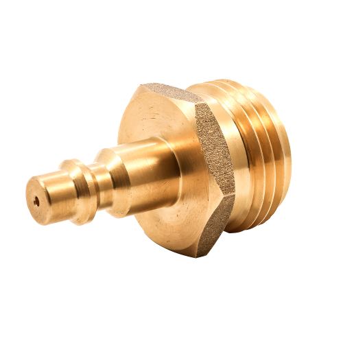 Camco - Camco Blow Out Plug - Brass - Quick-Connect Style