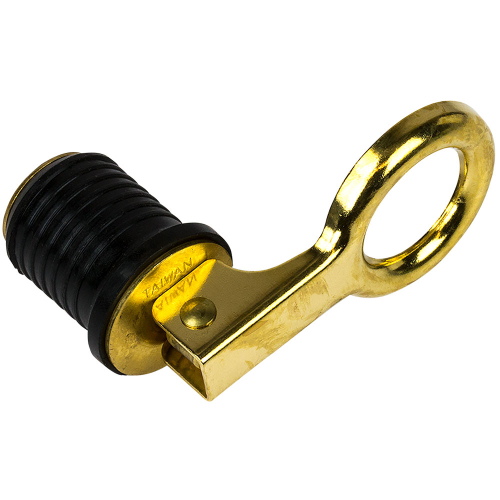 Sea-Dog - Sea-Dog Brass Snap Handle Drain Plug - 1"