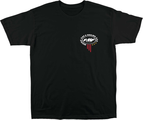 FMF Racing - FMF Racing American Gas T-Shirt - HO9118905-BLK-LG - Black - Large