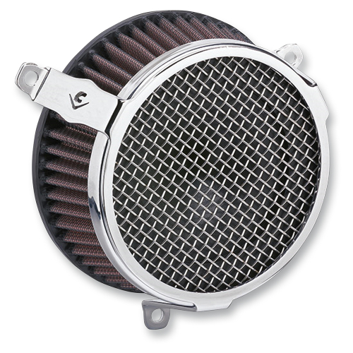 Cobra - Cobra Plain Air Cleaner Kit - Chrome - 606-101-03