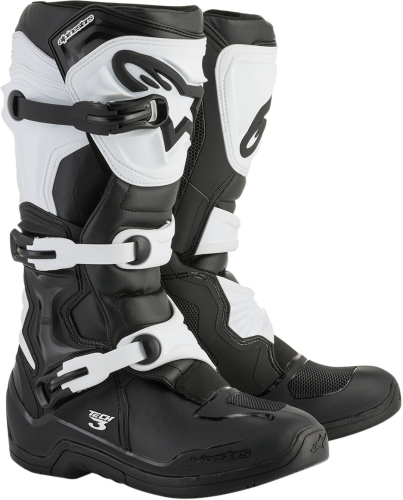 Alpinestars - Alpinestars Tech 3 Boots - 2013018-12-5 - Black/White - 5