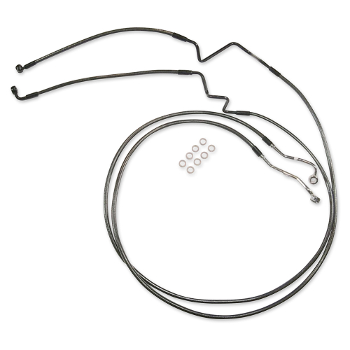 Magnum - Magnum Black Pearl Designer Series Front Lower Brake Line Kit - AS47016