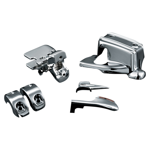 Kuryakyn - Kuryakyn Chrome Brake and Clutch Control Dress-Up Kit - 1740