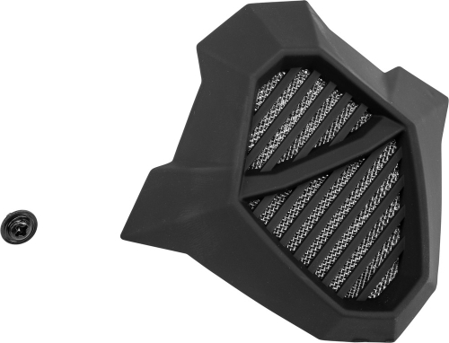 G-Max - G-Max Mouth Vent with Screw for MX-46/46Y Helmets - Matte Black - G046801