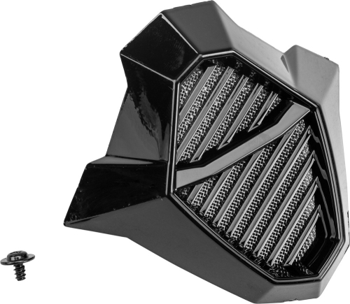 G-Max - G-Max Mouth Vent with Screw for MX-46/46Y Helmets - Black - G046800