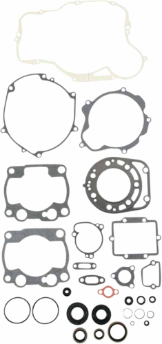 Moose Racing - Moose Racing Complete Gasket Kit with Oil Seals - 811455MSE