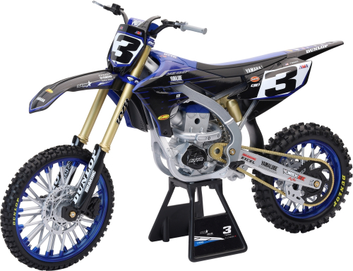 New Ray Toys - New Ray Toys 1:6 Scale Yamaha Team YZ450F Yamaha Team ELI Tomac #3 W/#1 SX/MX - 49713
