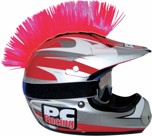 PC Racing - PC Racing Helmet Mohawk - Pink - PCHMPINK