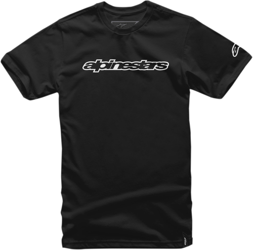 Alpinestars - Alpinestars Wordmark T-Shirt - 1036-72015-10L - Black - Large