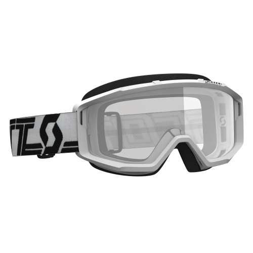 Scott USA - Scott USA Primal Goggles - 278598-1035043 - White/Black / Clear Lens - OSFM