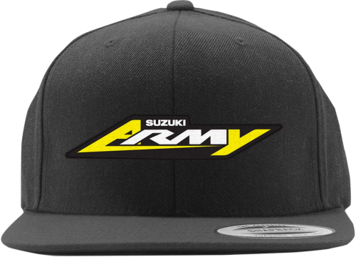 Factory Effex - Factory Effex Suzuki Army Youth Snapback Hat - 22-86406 - Black - OSFM