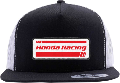 Factory Effex - Factory Effex Honda Racing Snapback Hat - 22-86304 - Black/White - OSFM