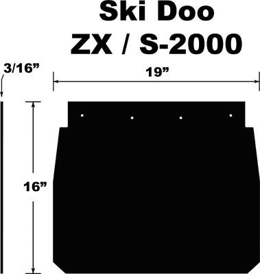 Proven Design Products - Proven Design Products Snow Flap - SF993ZXPB