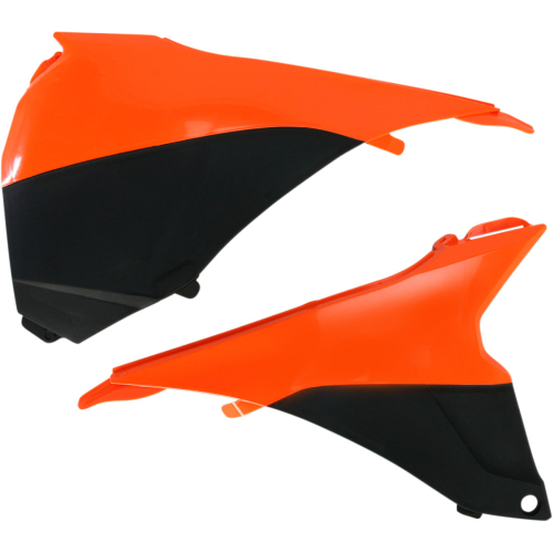 Acerbis - Acerbis Air Box Cover - Orange/Black - 2314291008