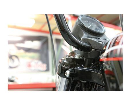 Burly Brand - Burly Brand Fork Preload Adjusters - Black Finish - B28-3001B