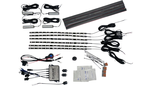 Custom Dynamics - Custom Dynamics Magical Wizard Full Bike Lite Kit with ProGLOW Bluetooth Controller for Magical Wizards - TMWK2PG