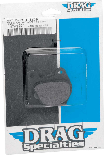 Drag Specialties - Drag Specialties Semi-Metallic Brake Pads - 16-0904SCP-2