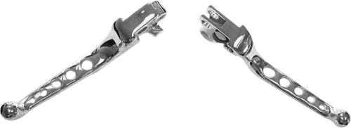 HardDrive - HardDrive Custom Levers - 5-Hole - Chrome - 053523