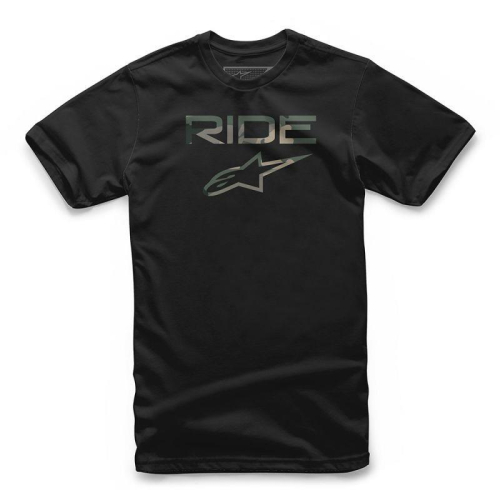 Alpinestars - Alpinestars Ride 2.0 Camo T-Shirt - 1119-72006-10-2XL - Black - 2XL
