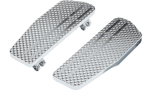 LA Choppers - LA Choppers Billet County Floorboard - Chrome - LA-P101-00C